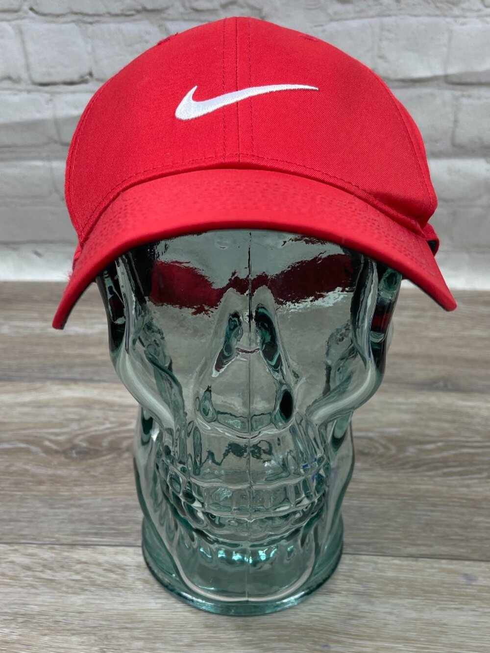 Nike Relaxed Fit Legacy 91 Dri-Fit Red Golf Hat Adult Unisex